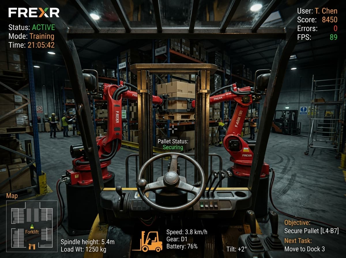 FREXR (Forklift Simulator Optimization)